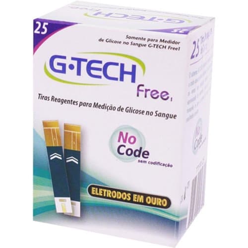 TIRAS REAGENTES G.TECH FREE C/25