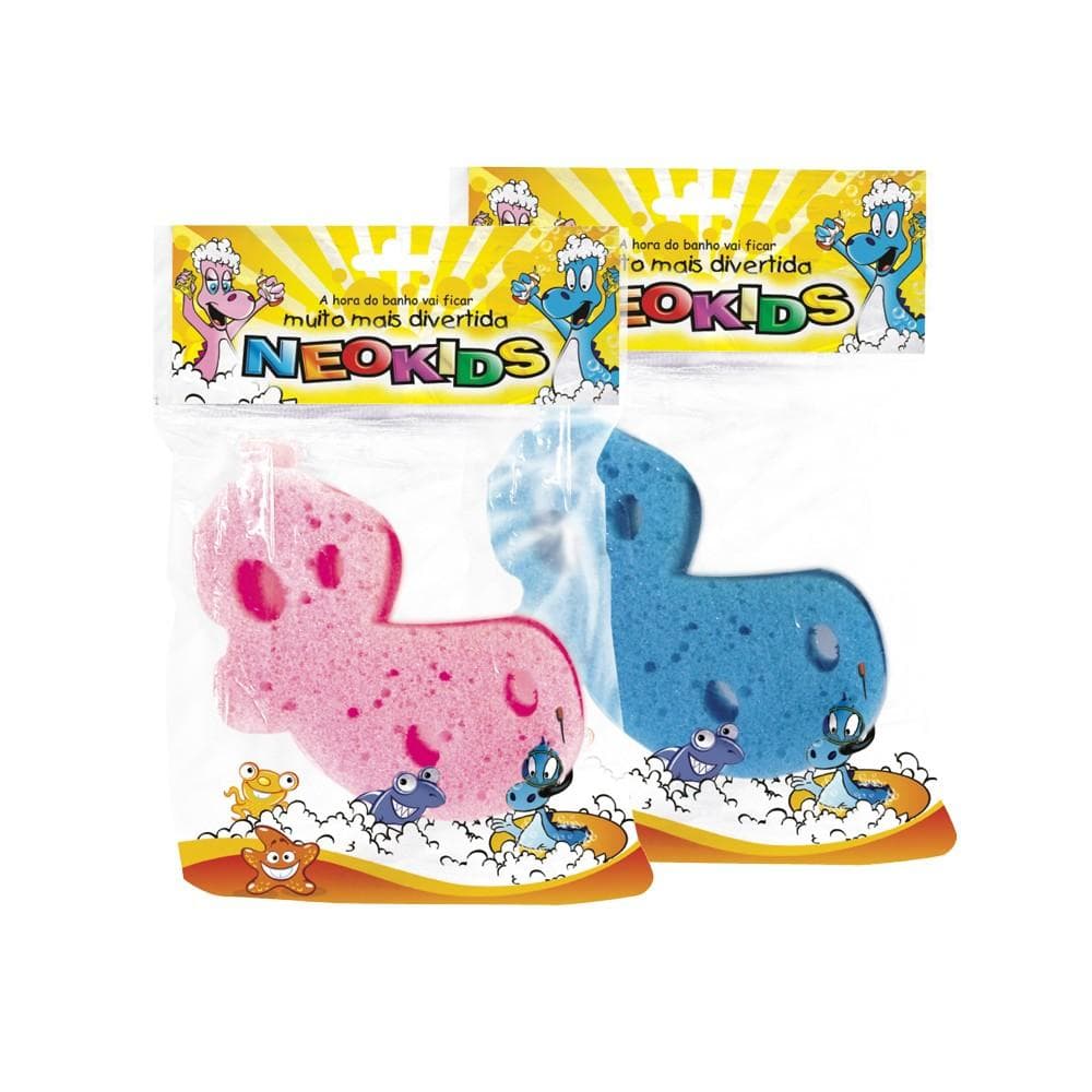 ESPONJA BANHO INF NEOKIDS ROSA