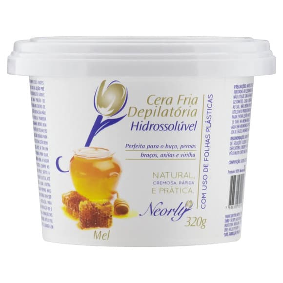 NEORLY CERA DEPIL POTE FRIA MEL 340G