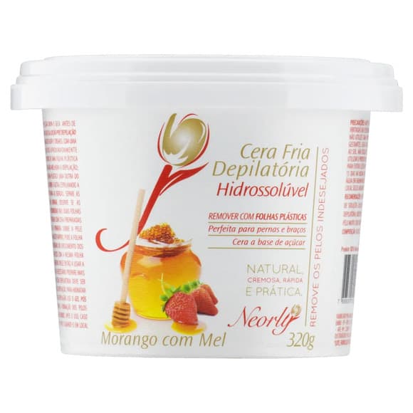 NEORLY CERA DEPIL FRIA MORANGO 340G