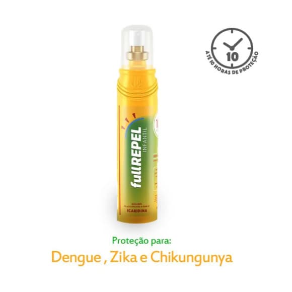 REPELENTE FULL REPEL 100ML INFANTIL 10H