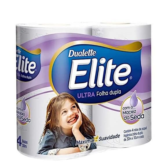 PAPEL HIGIENICO  DUALETTE ELITE C/4