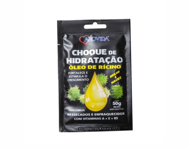 CHOQUE DE HIDRATACAO OLEO DE RICINO 50G