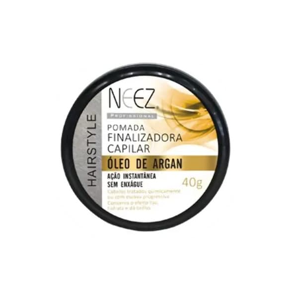 POMADA CAP FINALIZ NEEZ OLEO ARGAN 40G