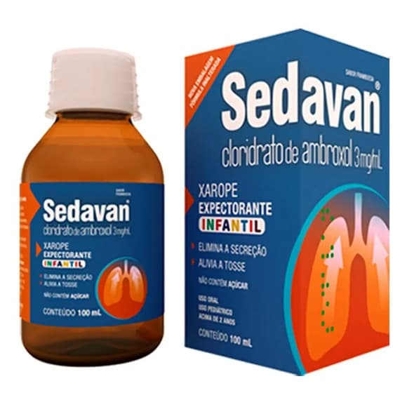 SEDAVAM XP INFANTIL 3 MG 100ML