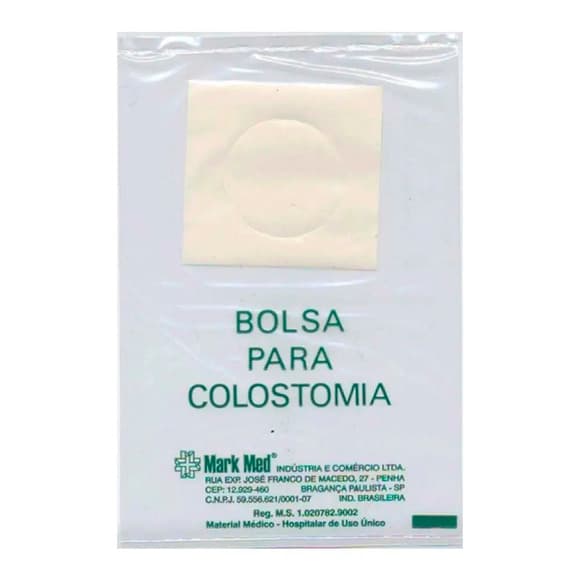 BOLSA COLOSTOMIA MARK MED C/10UN