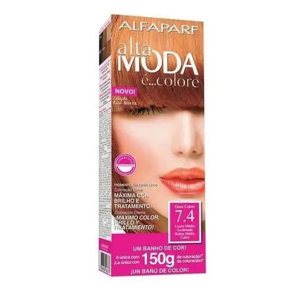 TINT ALTA MODA  7.4LOURO COBRE