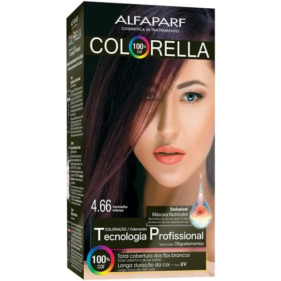 TINT COLORELLA 4.66 VERMELHO  INTENSO