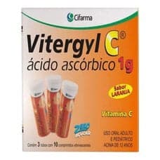 VITERGYL C 1G TB 3CPR LARA