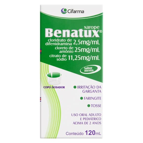 BENATUX XP 120ML+CP MED