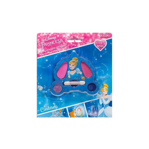 MAQUIAGEM INFANTIL PRINCESA CINDERELA