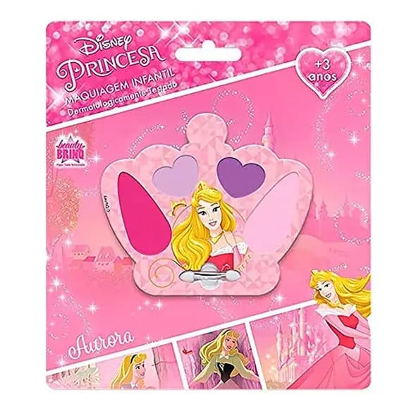 MAQUIAGEM INFANTIL PRINCESA AURORA