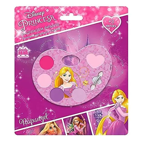 MAQUIAGEM INFANTIL PRINCESA RAPUNZEL