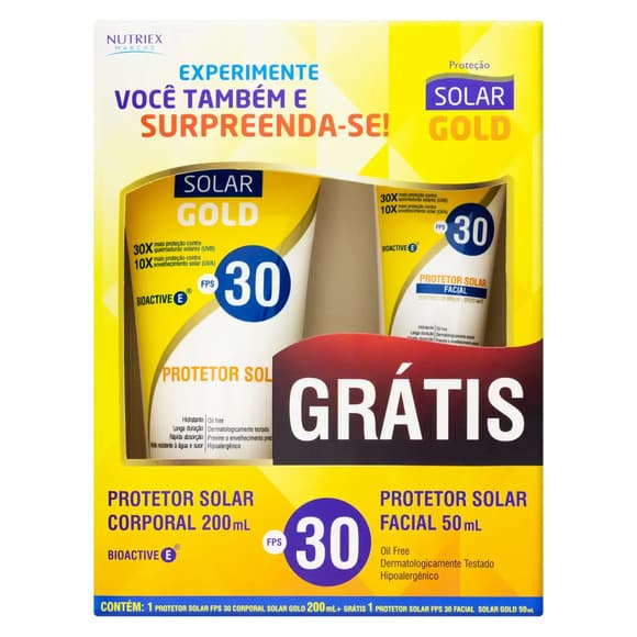 KIT PROT SOL FAC  FPS30 + PROT FACIAL