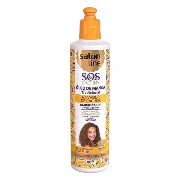 ATIVADOR DE CACHOS S.LINE HIDRAT 300ML