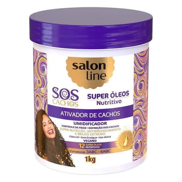 MASC CAP SALON 1KG ATIV CACHOS NUTRITIV