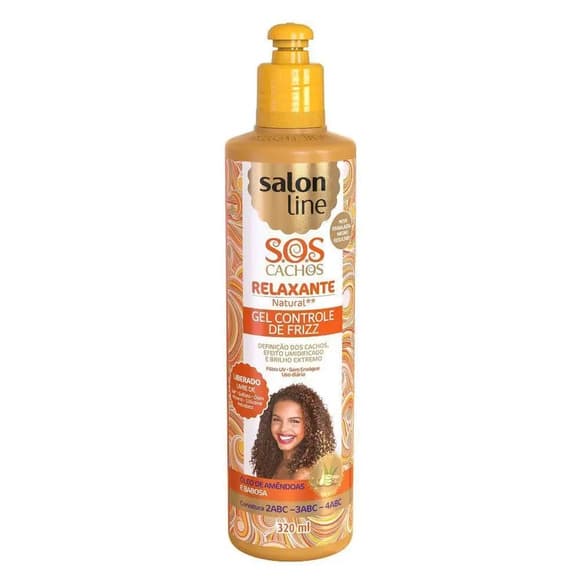 GEL CONTROLE FRIZ SALON LINE RE 320 ML