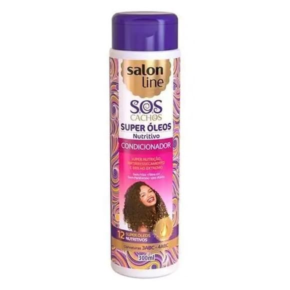 COND SALON LINE SUPER NUTRIT 300ML