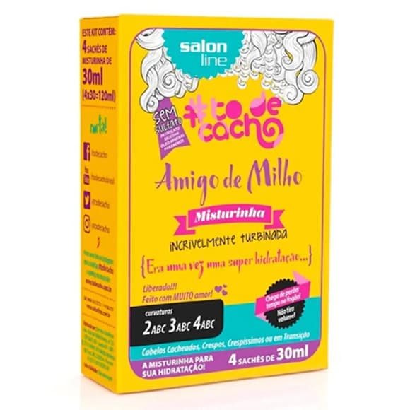 MISTURINHA SALON LAI TODE CACHOS 4 SACHES