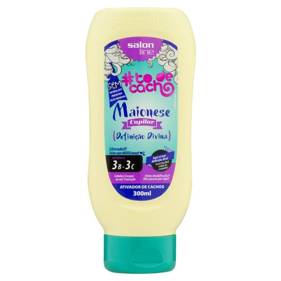 MAIONESE SALON LINE TO DE CACHOS DIVINA