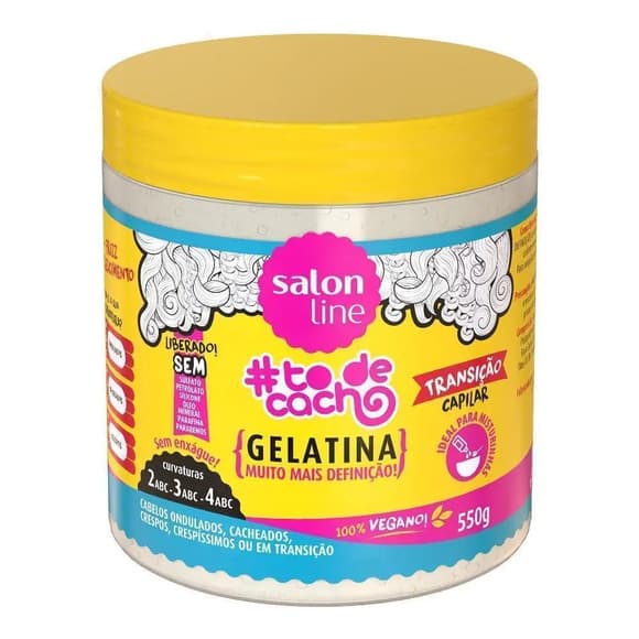 SALON LINE GELATINA CAPI DE CACHOS  550G