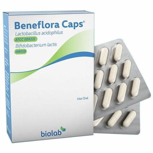 BENEFLORA 50MG CX 15 CAP