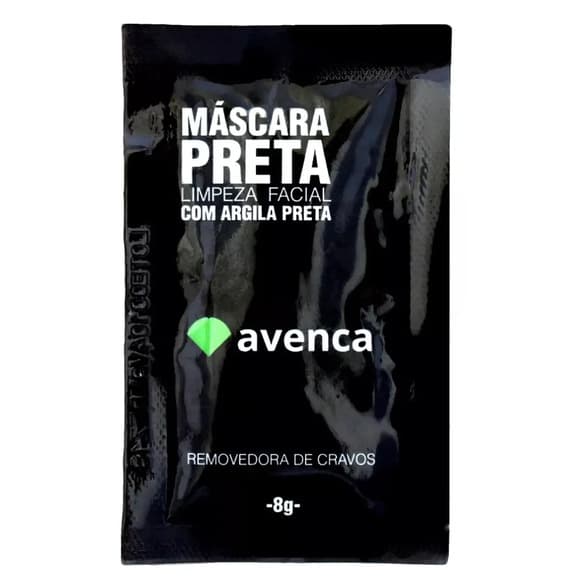 MASC PRETA AVENCA REM CRAVOS