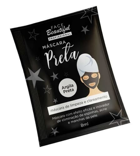 MASCARA FACIAL PRETA 10G