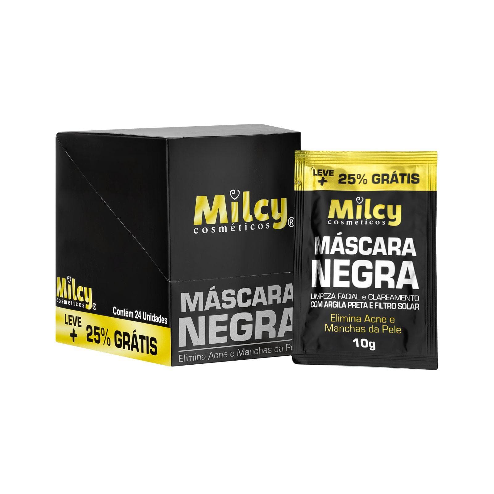 MASC FACIAL MILCY ARGILA NEGRA SACH10G