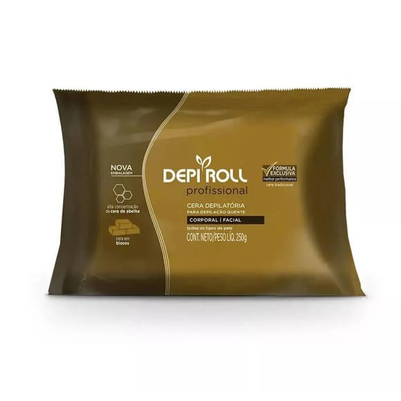 CERA DEPIL DEPI ROLL QUENT BLOCOS 250G T