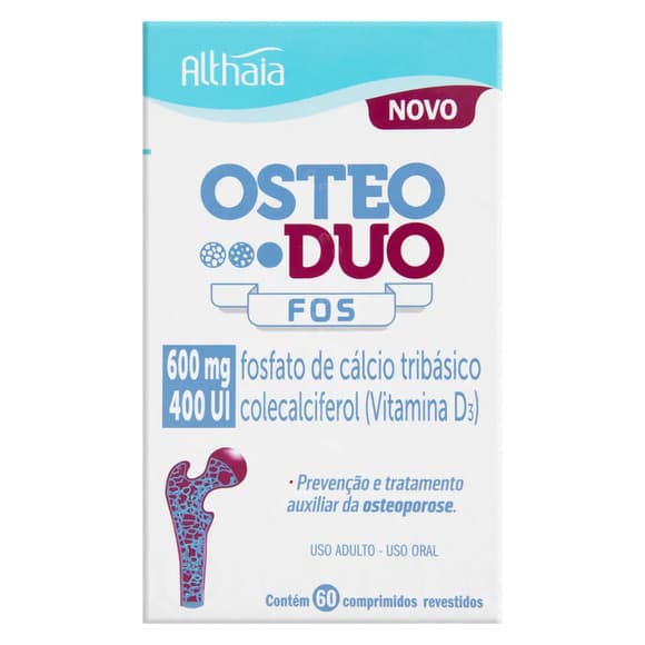 OSTEODUO FOS 600+400UI 60CPR