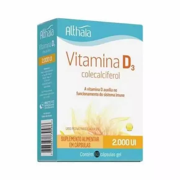 VITAMINA D 2.000UI C/60 CAP