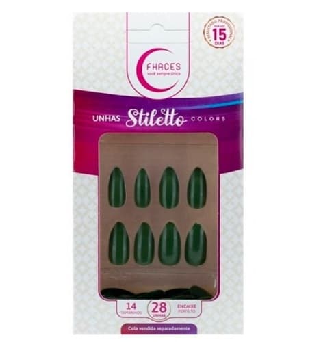 UNHAS POSTICAS FHACE S COLORS C/24 ROSA F