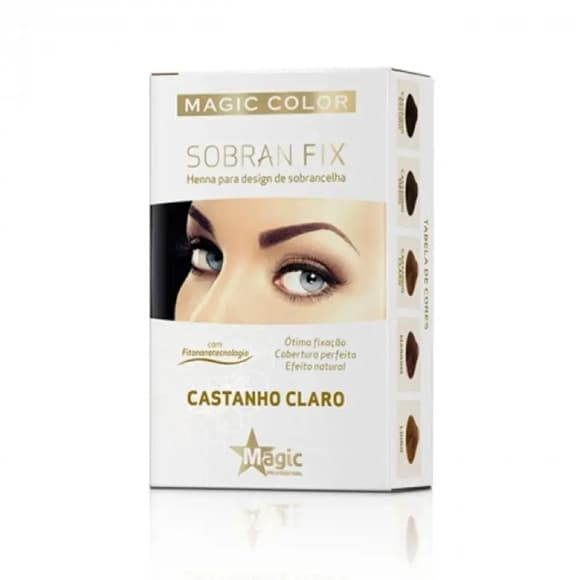 HENNA MAGIC COLOR SOBRANCELHA CLARO