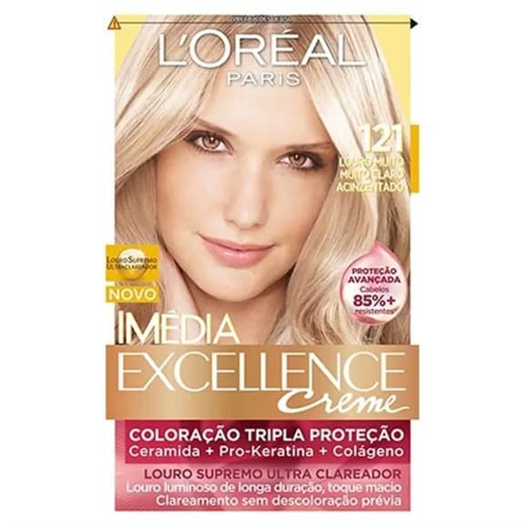 TINT IMEDIA 121 LOURO MUITO CL ACINZ