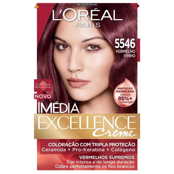TINT IMEDIA 5546 VERMELHO VINHO