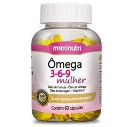 OMEGA 3/6/9 MULHER C/60 CPAS GEL