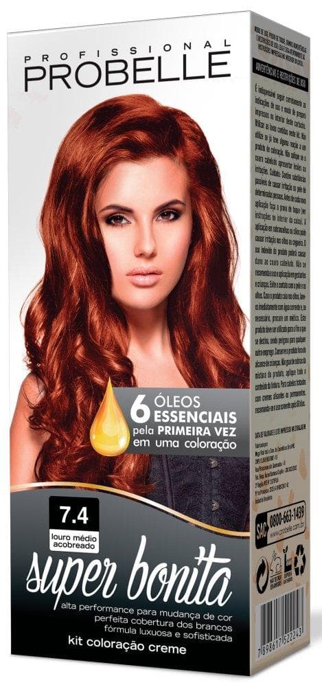 TINT PROBELLE 7.4 LOURO MED ACOBRE