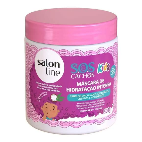 MASC CAP SALON LINE CACHOS 500G