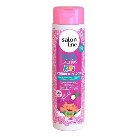 SALON LINE COND SOS CACHOS KIDS 300ML