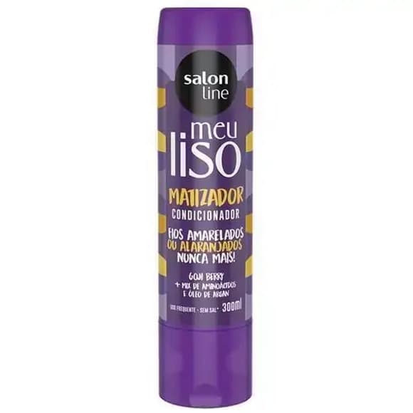 COND SALON LINE MEU  LISO MATIZADOR 300ML