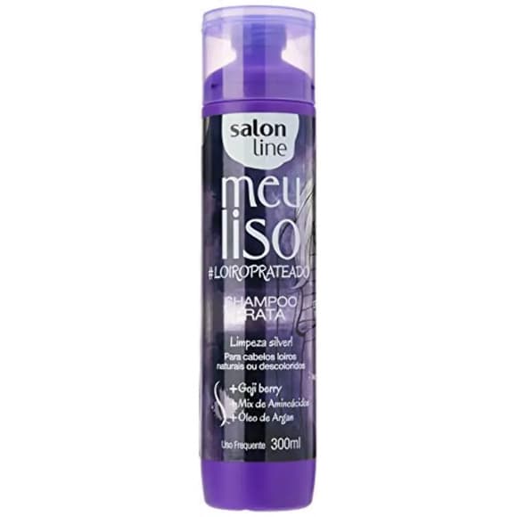 SH SALON LINE MEU LISO PRATA 300ML