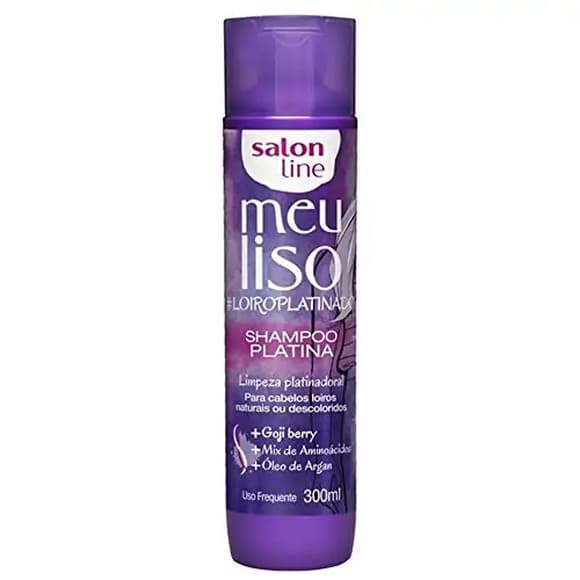 SH SALON LINE MEU LISO PLATINADO 300ML