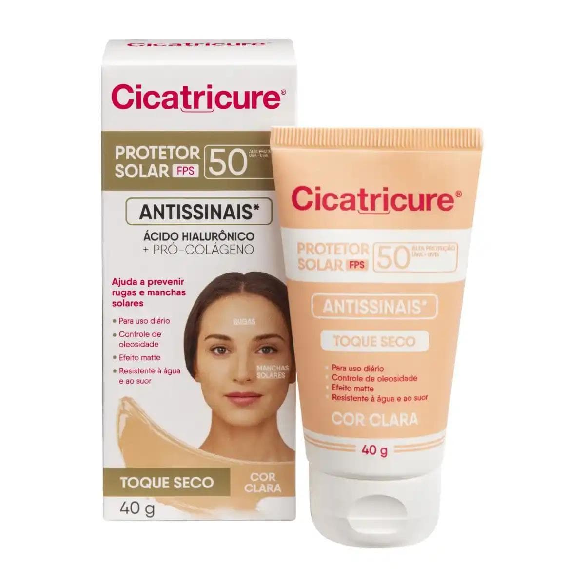 PROT SOLAR CICATRICURE  FPS 50 ANTI C CLARA