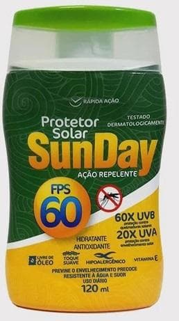 PROT SOLAR SUNDAY C/REPEL FPS60 120ML