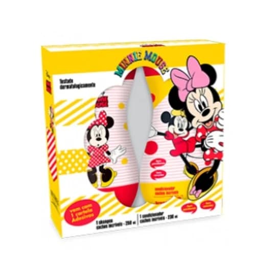 KIT MINNIE SH 250ML+ COND 230ML CACHOS