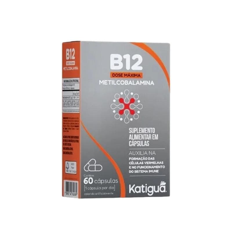 VITAMINA B12 DOSE MAXIMA 60 CPS KATIGUA
