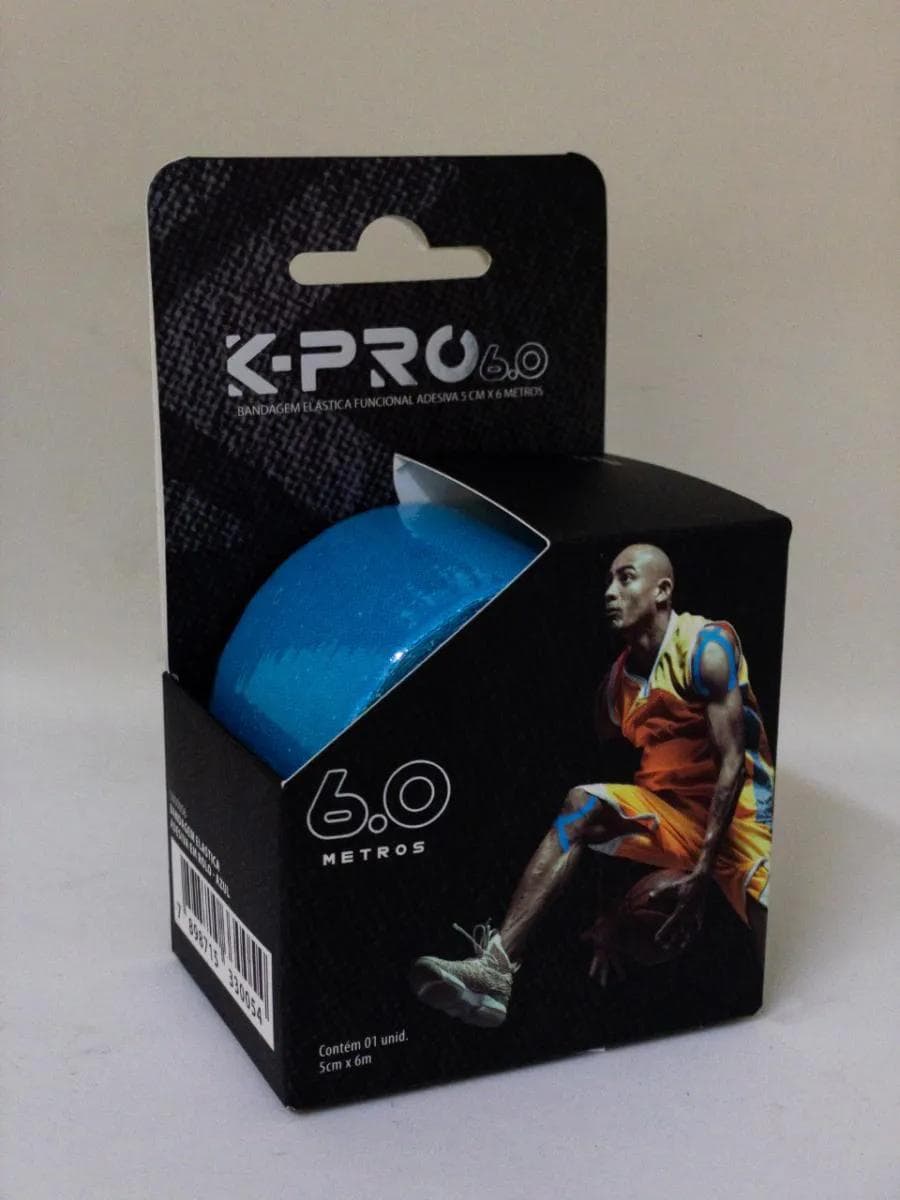 BANDAGEM ELASTICA  AZUL 6.0 METROS