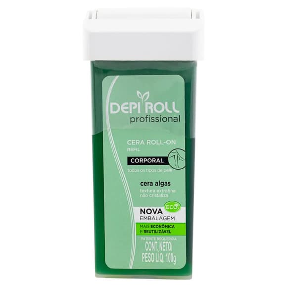 DEPI ROLL CERA DEPIL REFIL VERDE 100G