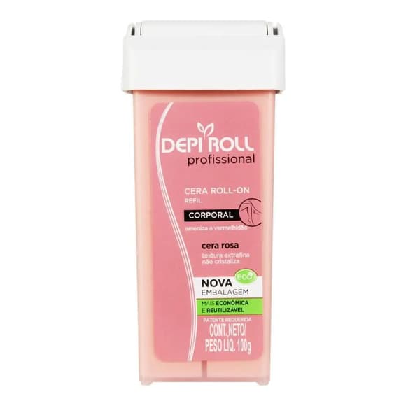 DEPI ROLL CERA DEPIL REFIL ROSA 100G